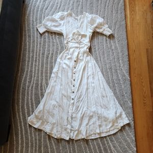 Free People String of Hearts Maxi in Bright White